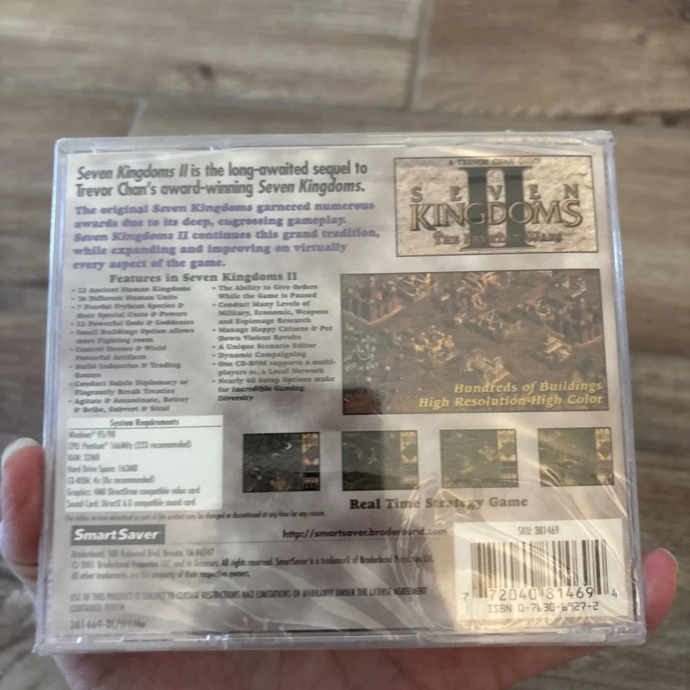 Seven Kingdoms II: The Fryhtan Wars (PC, 1999) New‎